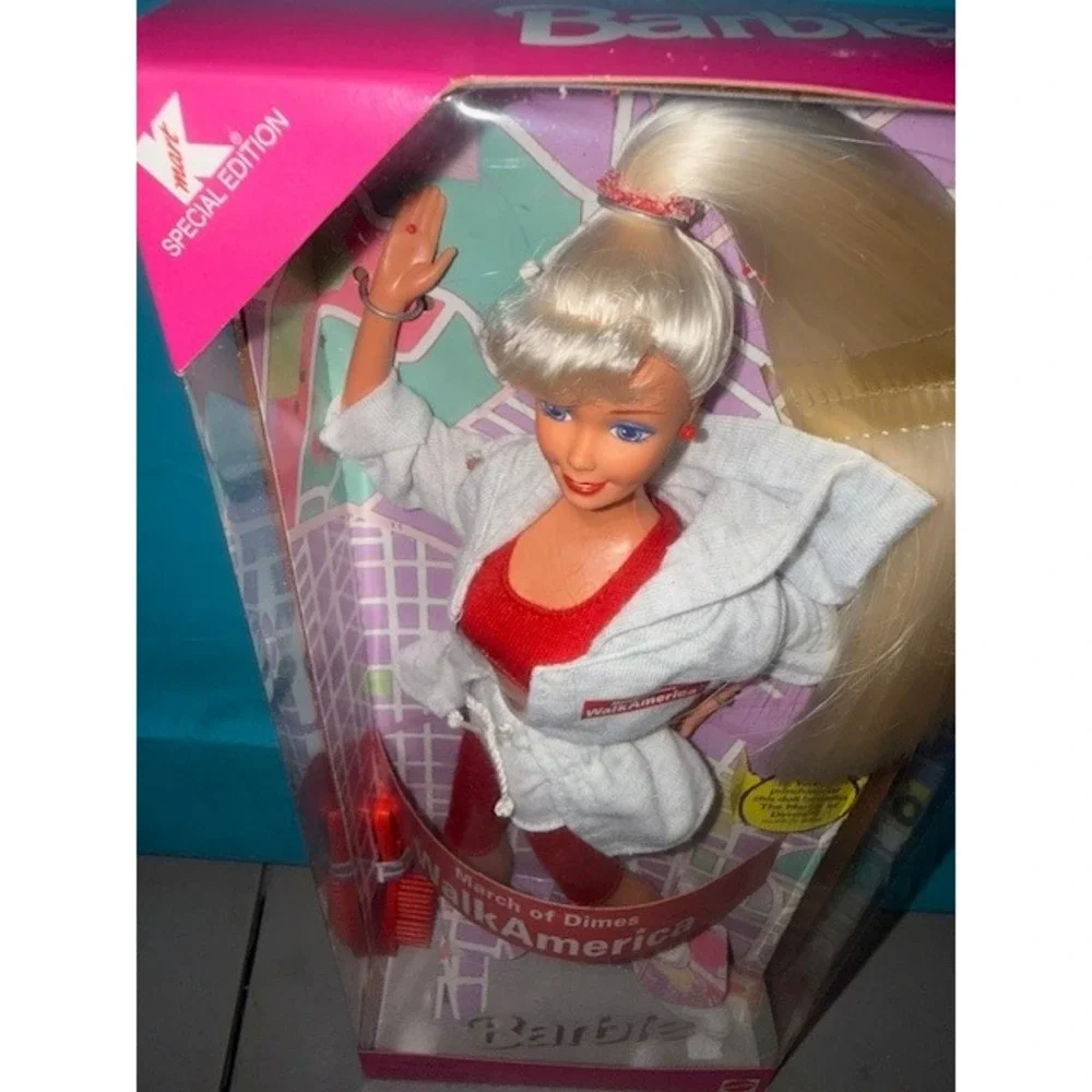 1998 March of Dimes WalkAmerica‎ Barbie Doll Special Edition Kmart Mattel